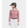 Chemise de concours Aerolight manches longues Horse Pilot femme - Rose mesa