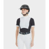 Chemise de concours Monica Horse Pilot manches courtes femme - Dark night