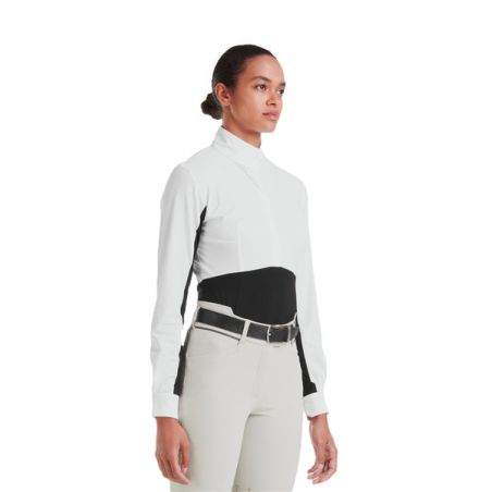 Chemise de concours Monica Horse Pilot manches longues femme