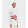 Chemise de concours Monica Horse Pilot manches longues femme - Brick dust