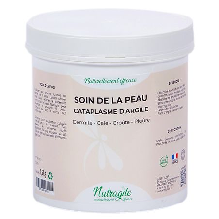 Pate d'argile Soins de la Peau Nutragile