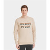 Sweatshirt Horse Pilot Team heren - Zandkleurig