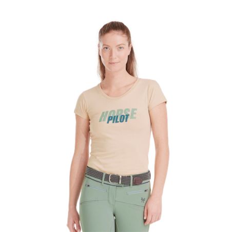 T-shirt Horse Pilot Team dames