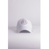 Casquette Impéria Harcour - Blanc / parme