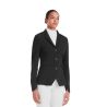 Wedstrijdjas Aeromade Horse Pilot dames - Zwart zilveren logo