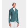 Veste de concours Aeromade Horse Pilot femme - Balsam green logo vert