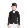 Wedstrijdjas Aerotech Horse Pilot meisje - Zwart