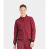 Veste Teddy Horse Pilot femme - Rouge foncé
