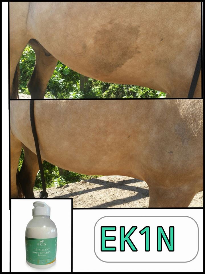 Vlekverwijderaar voor vacht en staart Ekin
