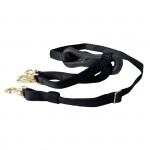 Lange nylon martingaal met karabijnhaken Finn-Tack Pro