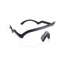 Lunettes Finn-Tack larges polycarbonate - Transparent