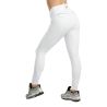 Pantalon Montar MoGloria full grip femme bande caviar - Blanc