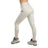 Hybride pull-on legging Montar MoGloria band Caviar full grip dames - Licht zilvergrijs