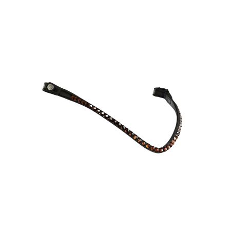 Frontaal Montar Fair bruin kristal gebogen