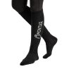 Chaussettes Montar noir avec logo - Noir