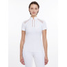 Polo de concours LeMieux Camille manches courtes - Blanc