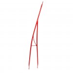 Side Pipe Finn-Tack voor R6 met houten bomen aan de linkerkant