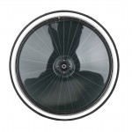 Sulkywiel Finn-Tack 28” Lux roestvrij staal met PVC-schijven (Per stuk)