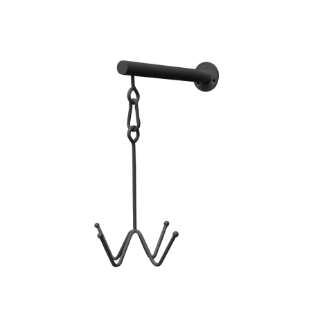 Hoofdstelhouder Grooming Deluxe 4 armen wandmontage