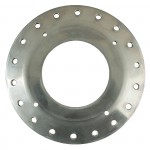 Plaque voor gebogen roestvrijstalen spaak Finn-Tack