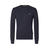 Pull col rond Kingsland Classic homme - Marine