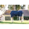 Couverture Horseware Amigo 1200D Poney Turnout 0g - Marine / gris titane / argent