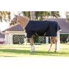 Couverture Horseware Amigo 1200D Poney Turnout 50g - Noir / gris titane / argent
