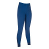 Legging HKM Amalfi fond 1/1 en silicone - Bleu royal