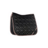 HKM Golden Bit zadeldek - Zwart