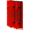 Brosse flexible Covalliero - Rouge