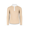 Polo de concours Kentucky Tokyo manches longues fille - Beige