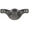 Sangle bavette courte Acavallo Gel & PVC - Noir