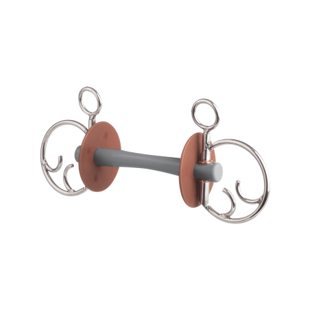 Mors Beris d'obstacle barre de confort fine