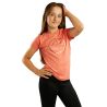 T-shirt met korte mouwen Montar MoNille Junior bedrukt in rosegoud - Watermeloen