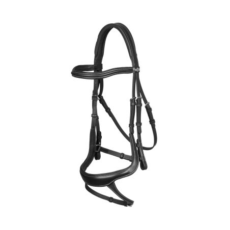 Bridon de muserolle fendu Arika LeMieux