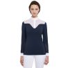 Polo de concours LeMieux Emily manches longues - Marine