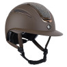Casque Imperial Riding Olania Deluxe big visor - Marron