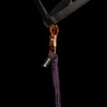 Longe d'attache Imperial Riding Classic anti-panique - Bordeaux