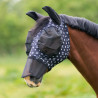 Masque anti-mouches avec nez Imperial Riding Trail ride - Noir AOP