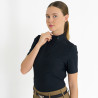 Polo shirt de compétition Euro-Star Isabel - Noir