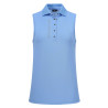 Mouwloos poloshirt HV Polo Myrthe - Zee