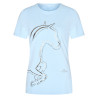 T-shirt HV Polo Flora - Bleu clair