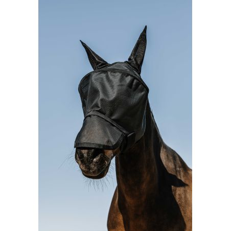 Masque anti-mouches anti-UV Equithème Protec