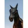 Masque anti-mouches anti-UV Equithème Protec - Noir