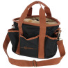 Sac de pansage Zip Kerbl - Noir / cognac
