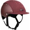 Casque Casco Apart - Iconic Brillant bordeaux cristaux moyen