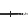 Rênes lisses Norton Training PVC 5 Stop - Noir