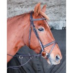 Bridon Kessel T van T kopstuk drievoudig gecombineerde neusriem