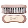 Brosse de tête bicolore T de T - Marron / beige