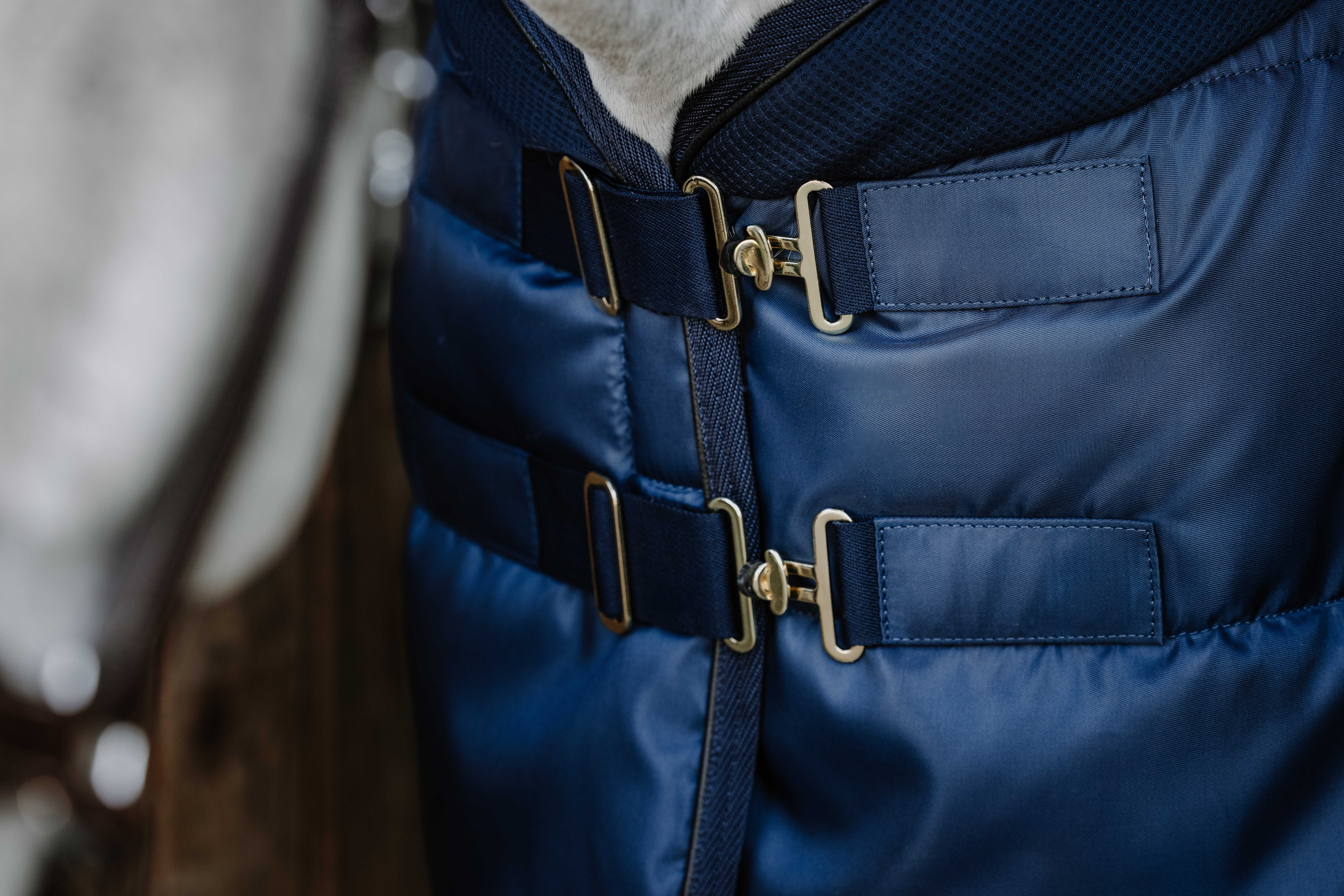Staldeken Equithème Confortech Marine Marineblauw